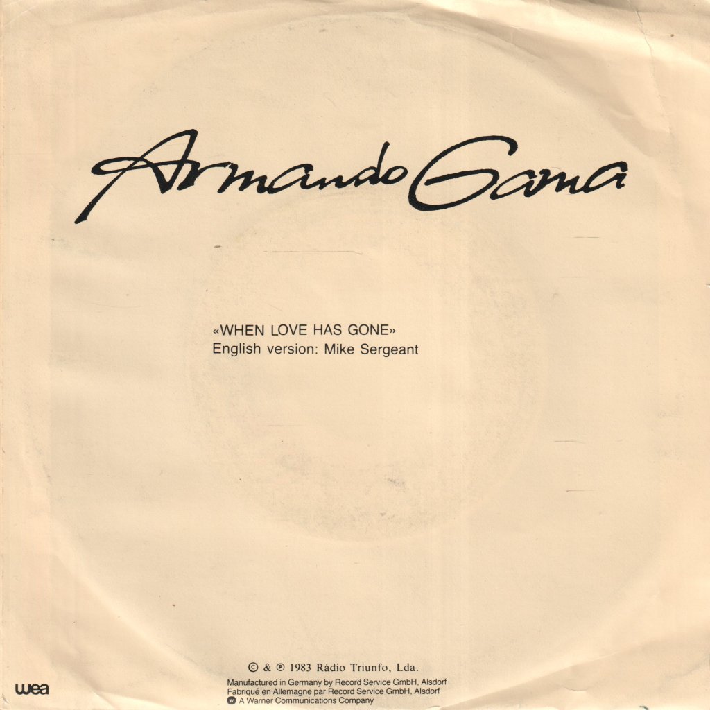 Armando Gama - Esta Balada Que Te Dou - 7 Inch
