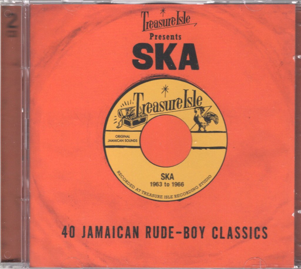 Various Artists - Treasure Isle Presents Ska 40 Jamaican Rude Boy Classic - Double Cd