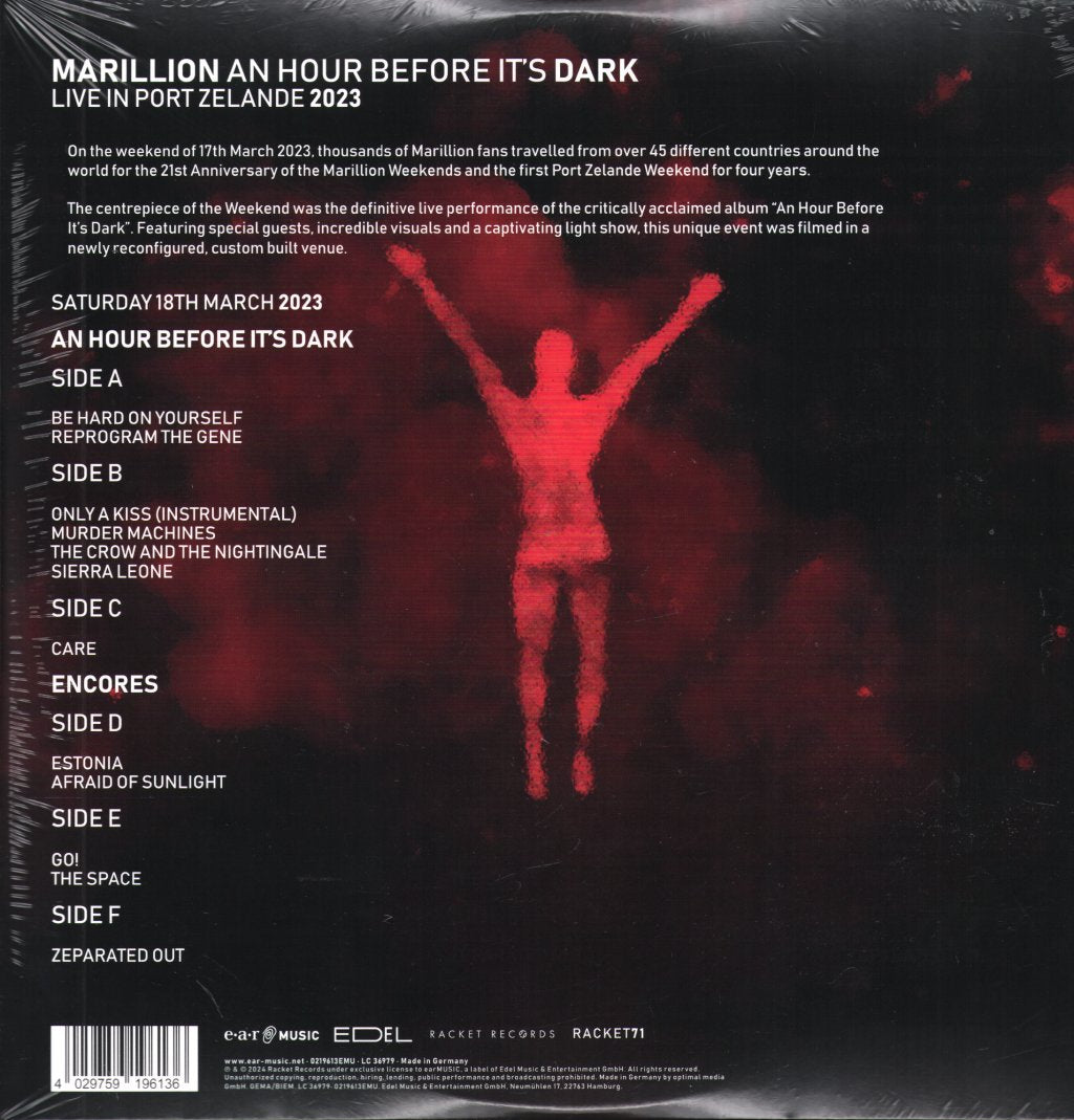 Marillion - An Hour Before It's Dark: Live in Port Zelande 2023 - Triple Lp