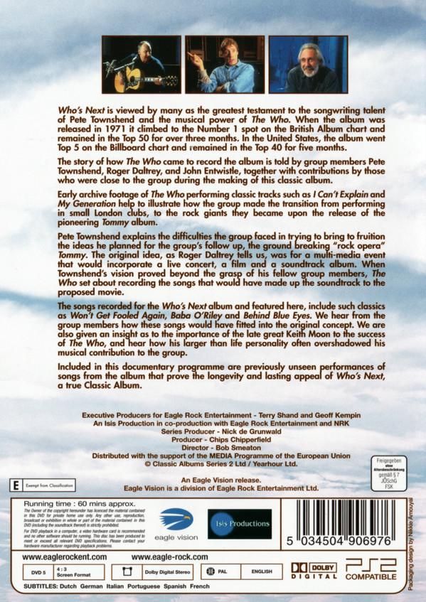 Who - Who's Next - Dvd