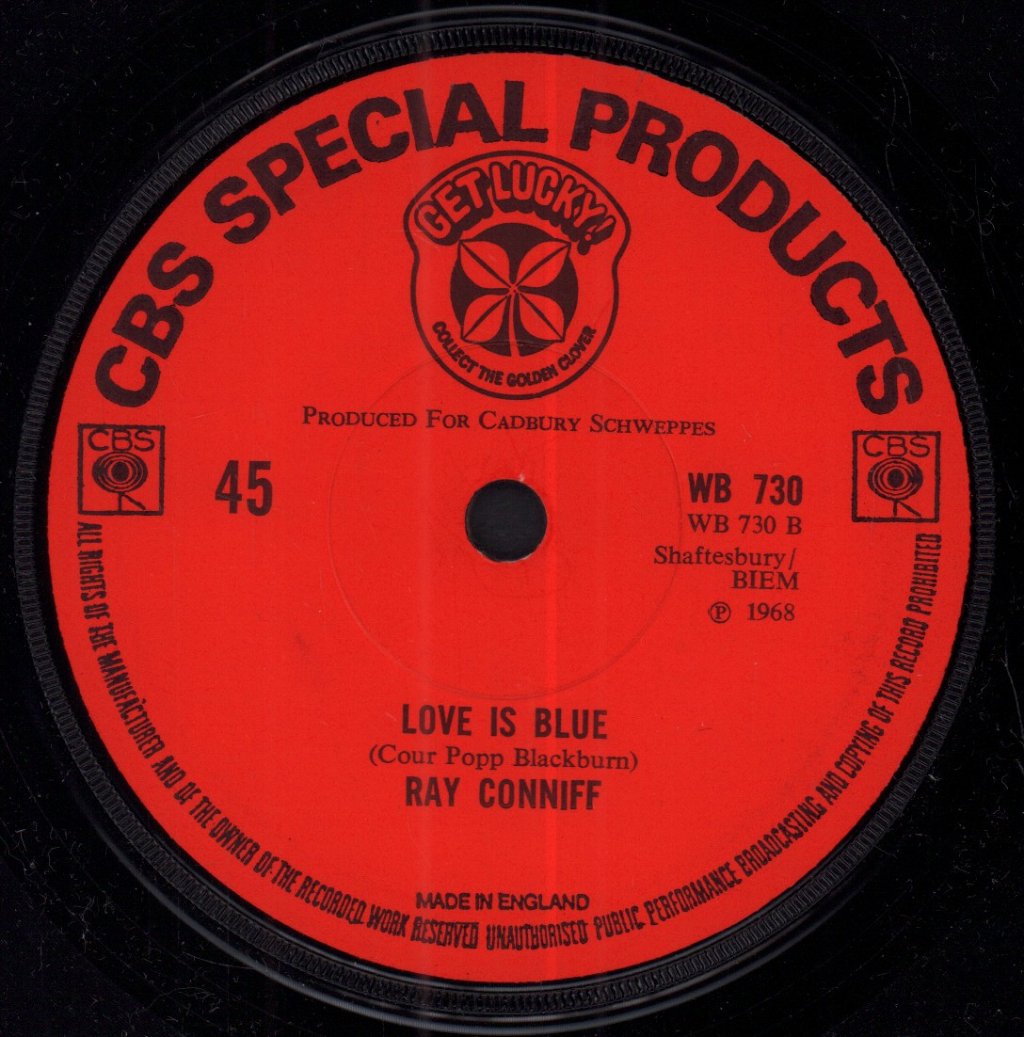 John Barry/Ray Conniff - James Bond Theme/Love Is Blue - 7 Inch