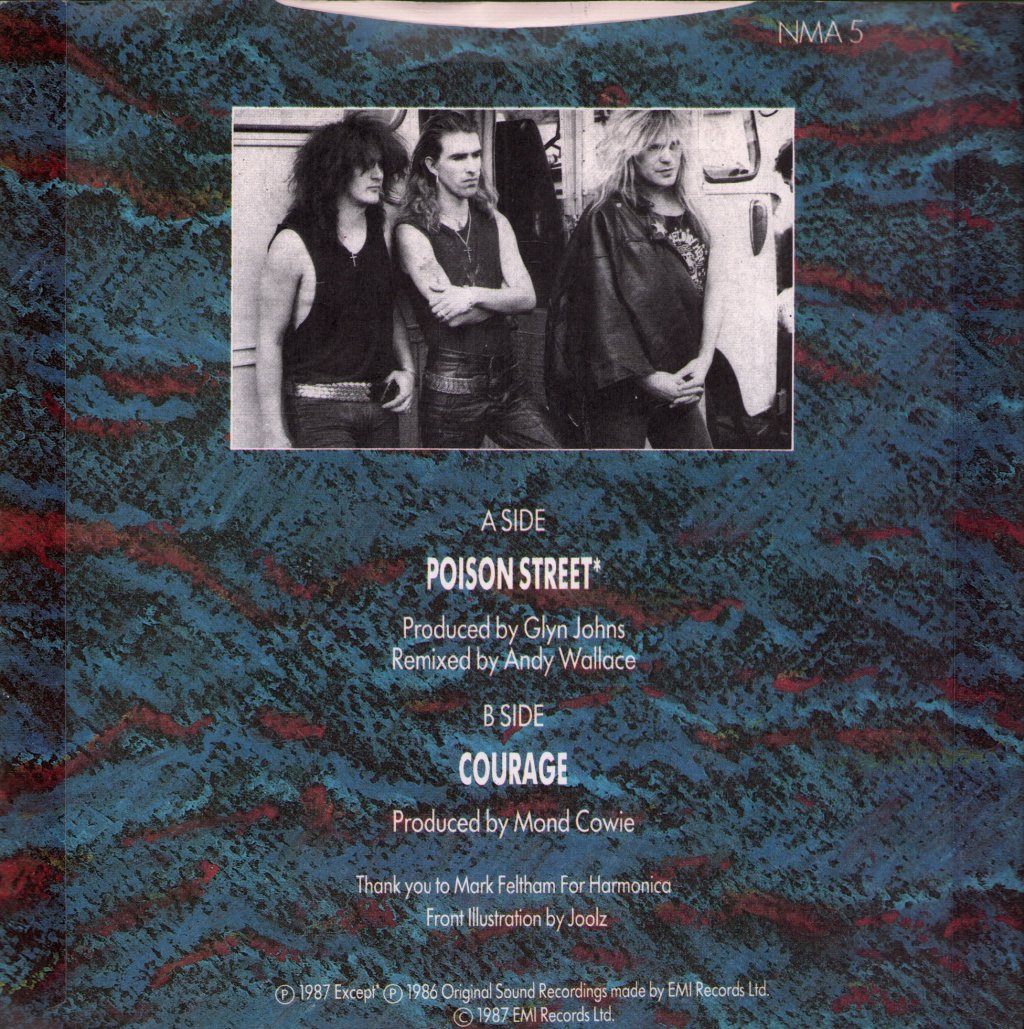 New Model Army - Poison Street - 7 Inch