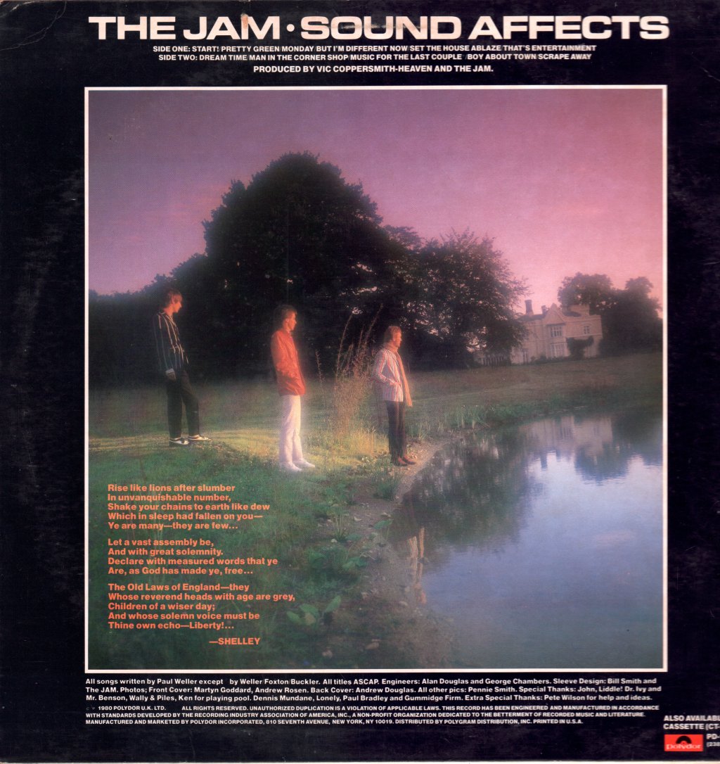 Jam - Sound Affects - Lp
