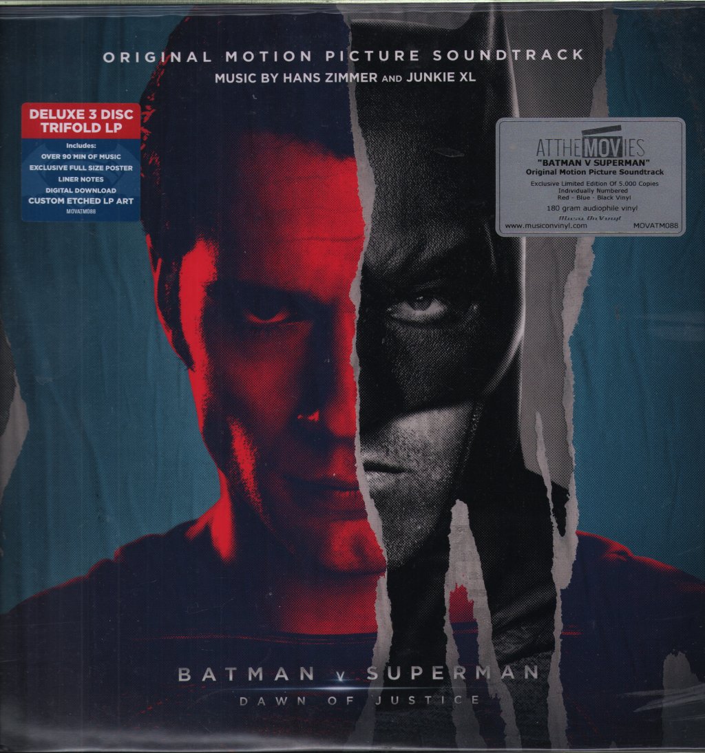 Hans Zimmer - Batman V Superman: Dawn Of Justice (Original Motion Picture Soundtrack) - Lp