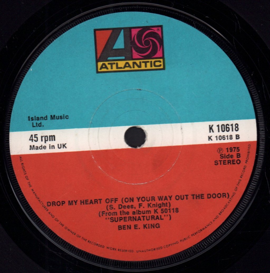 Ben E. King - Happiness Is Where You Find It - 7 Inch