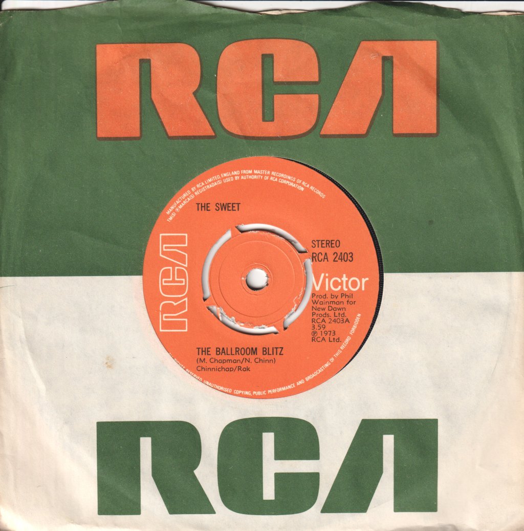 Sweet - Ballroom Blitz - 7 Inch