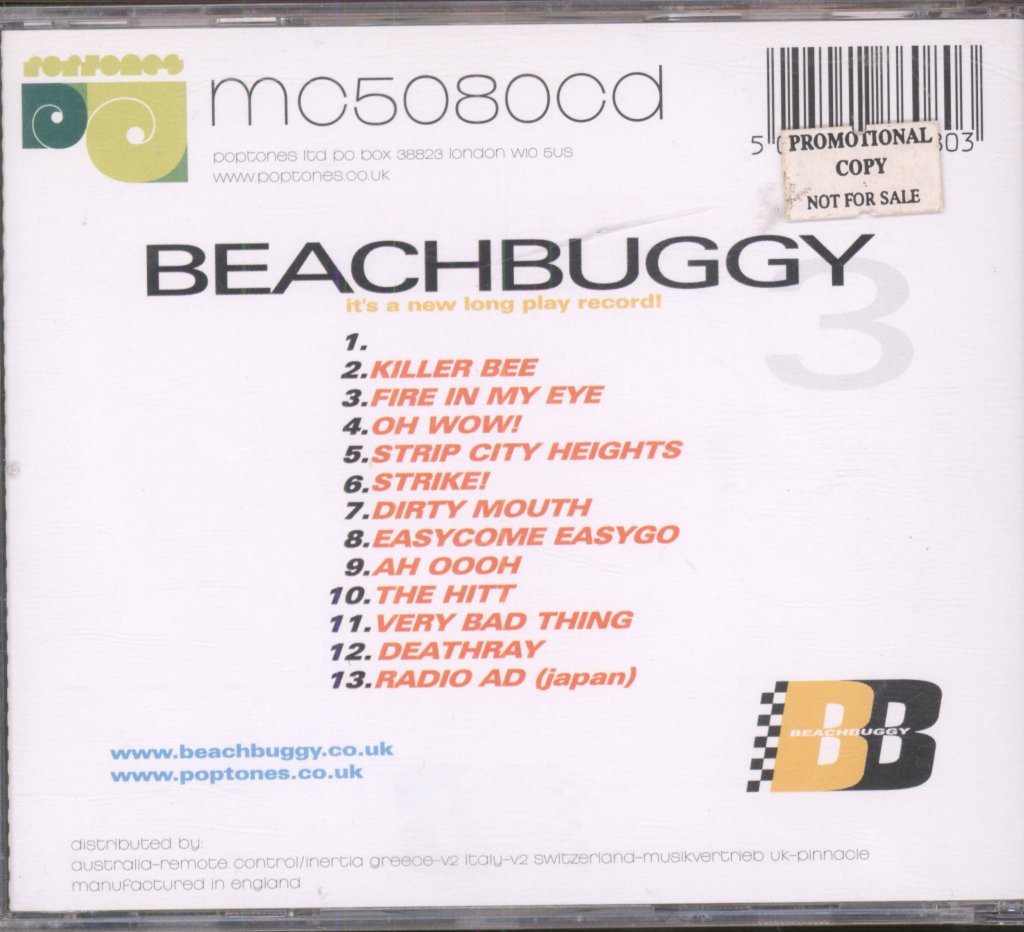 Beachbuggy - Killer-B - Cd