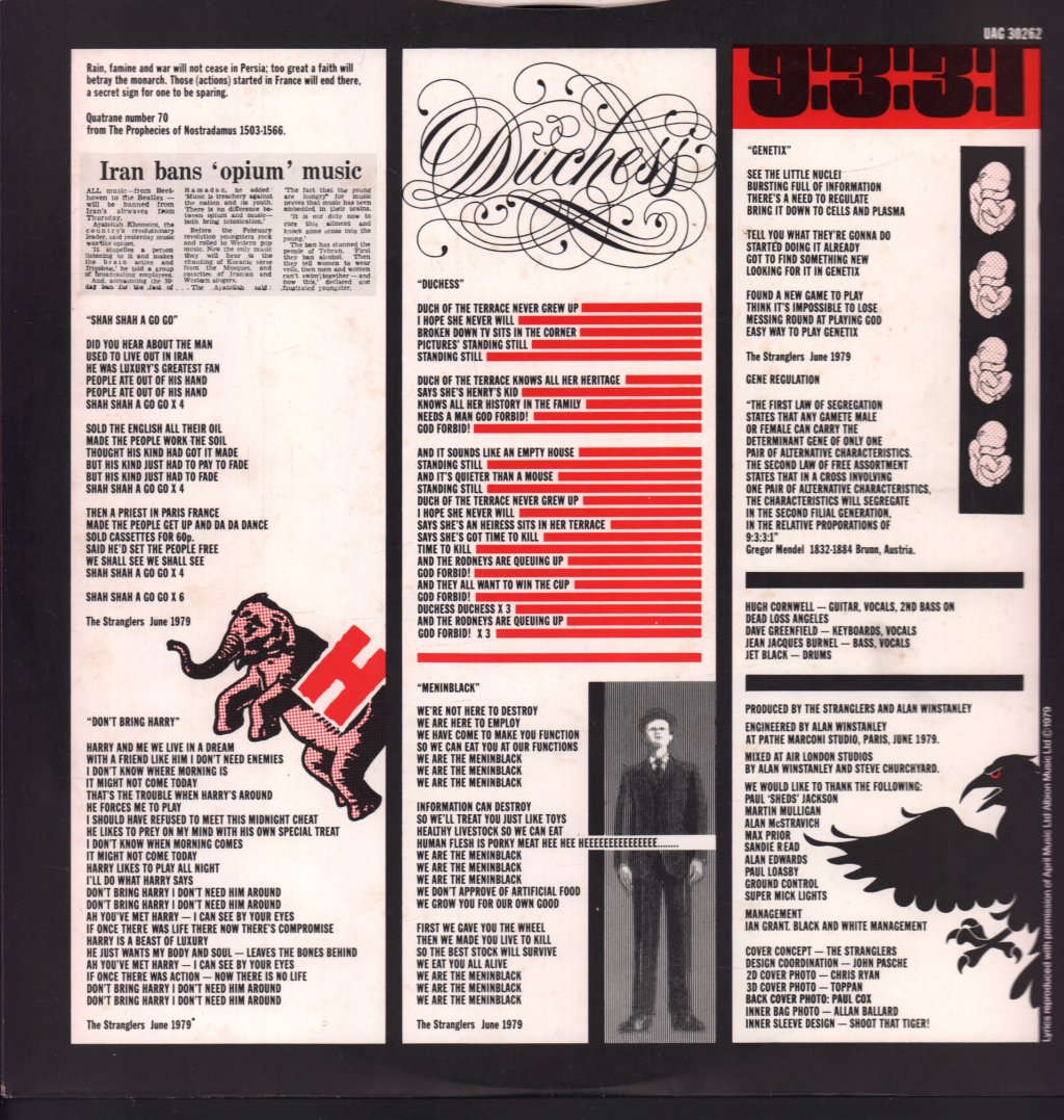 Stranglers - Raven - Lp