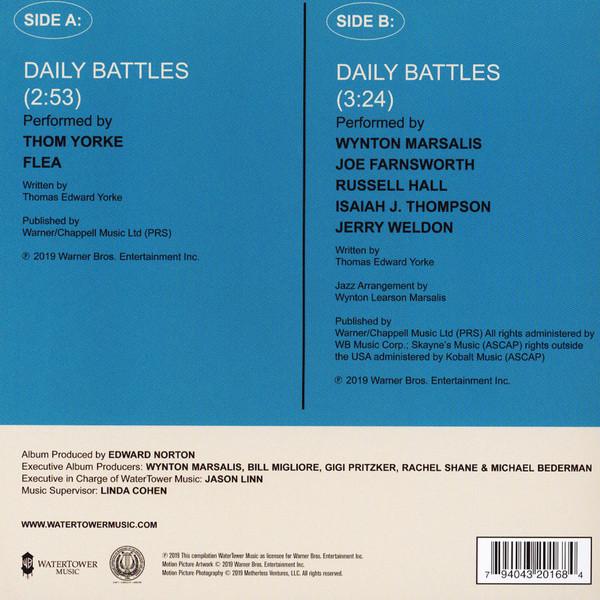 Various Artists - Daily Battles (Music From The Motion Picture "Motherless Brooklyn") - 7 Inch