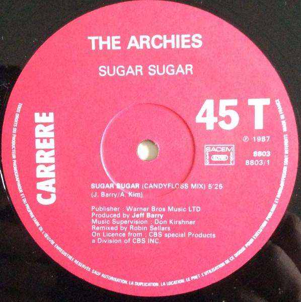 Archies - Sugar, Sugar - 12 Inch