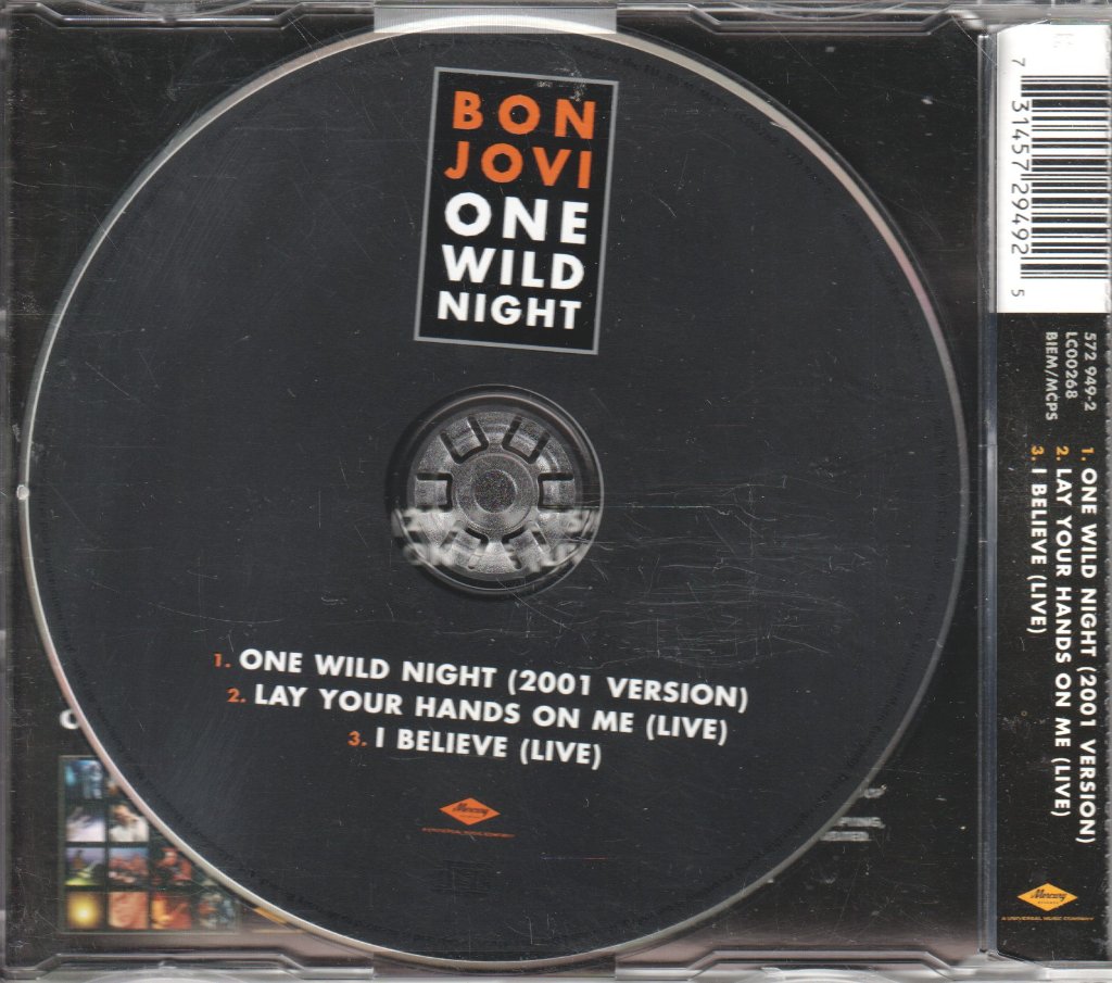Bon Jovi - One Wild Night - Cd