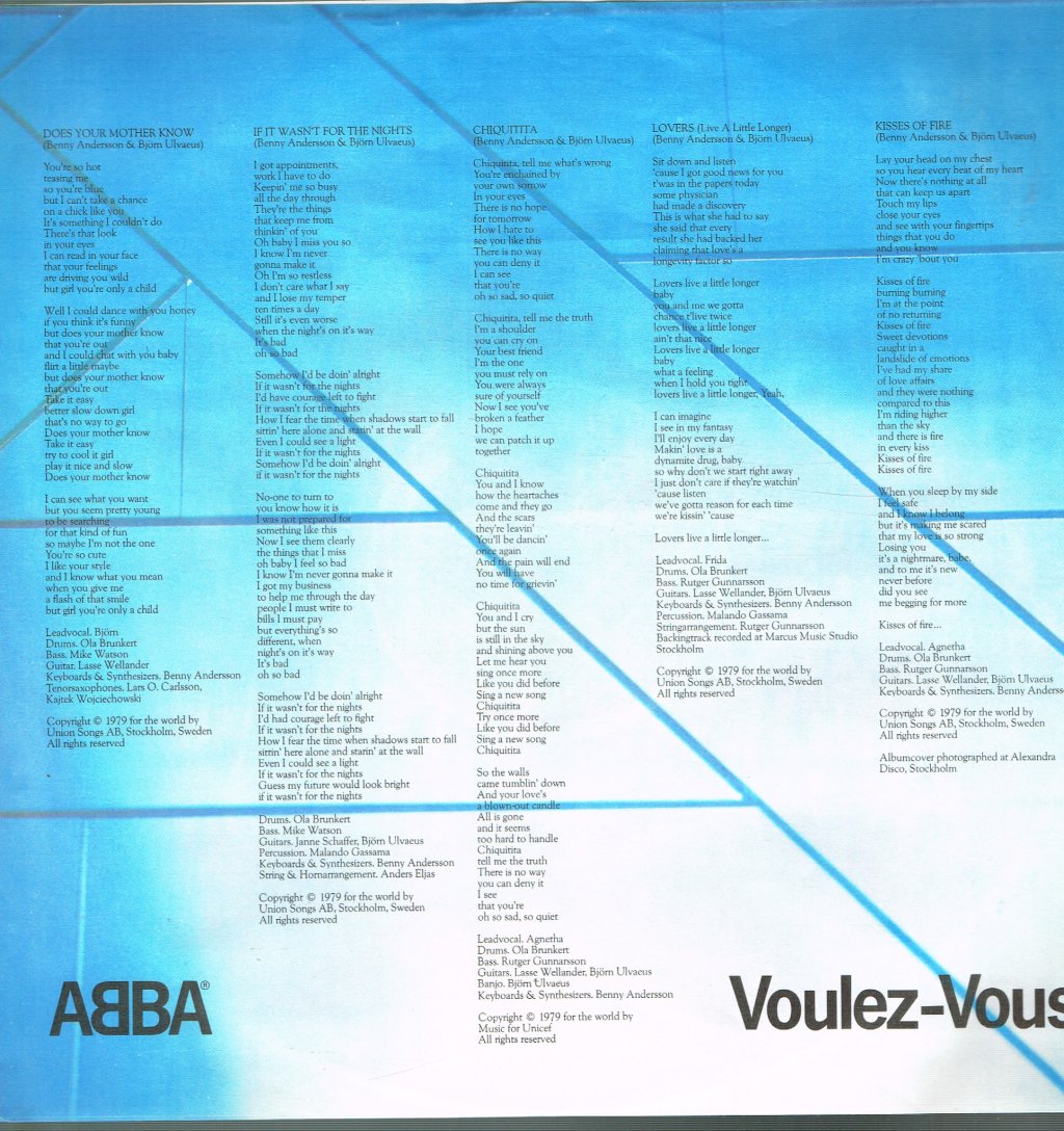 ABBA - Voulez-Vous - Lp