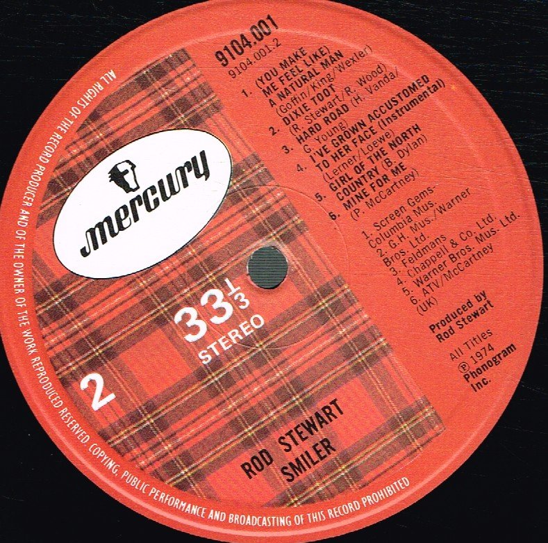 Rod Stewart - Smiler - Lp