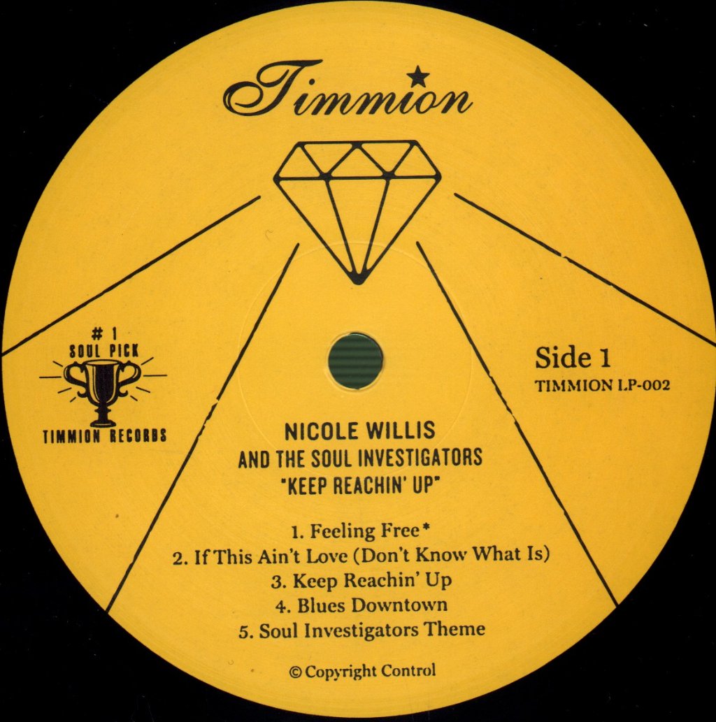 Nicole Willis And The Soul Investigators - Keep Reachin' Up - Lp