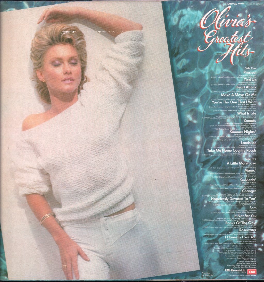 Olivia Newton John - Greatest Hits - Lp