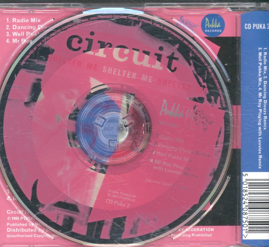 Circuit - Shelter Me - Cd