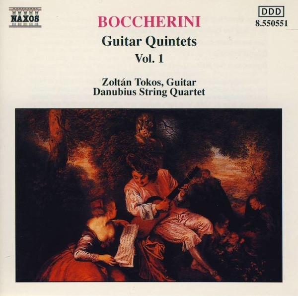 Zoltán Tokos, Danubius String Quartet - Boccherini - Guitar Quintets Vol. 1 - Cd