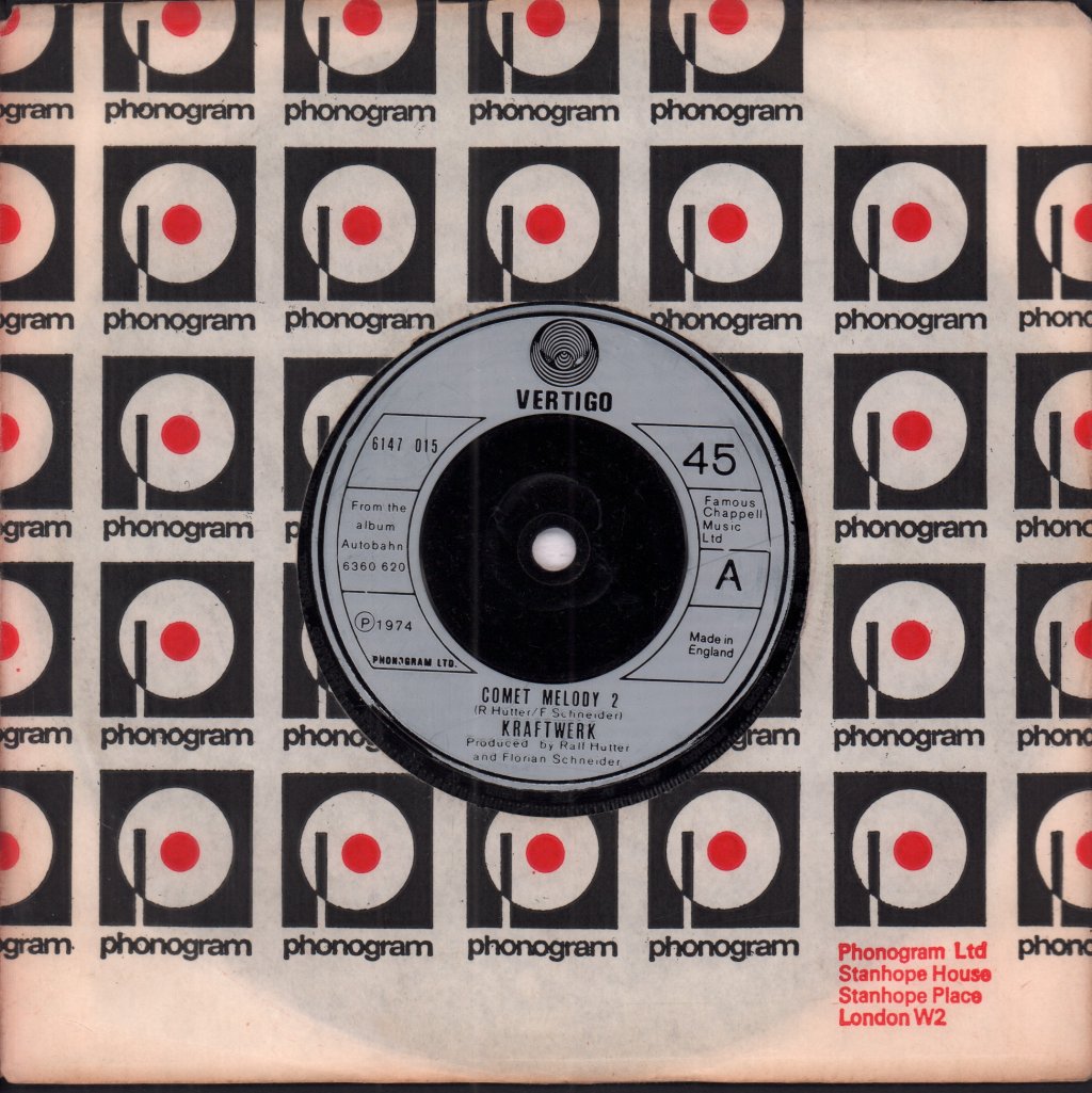Kraftwerk - Comet Melody 2 - 7 Inch