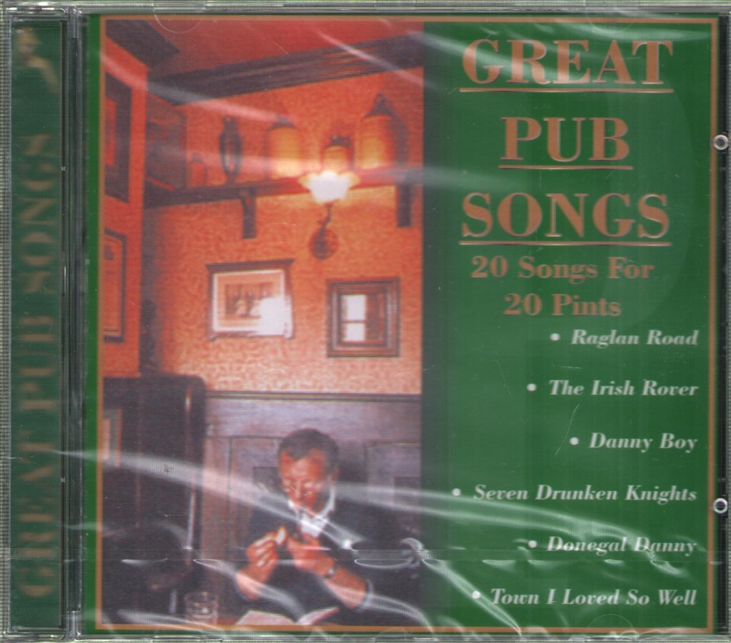 Great Pub Songs - 20 Songs For 20 Pints - Cd