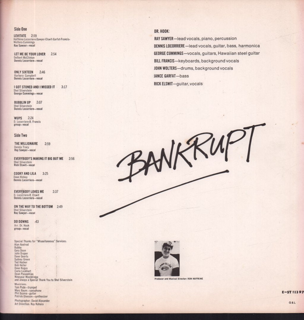Dr Hook - Bankrupt - Lp