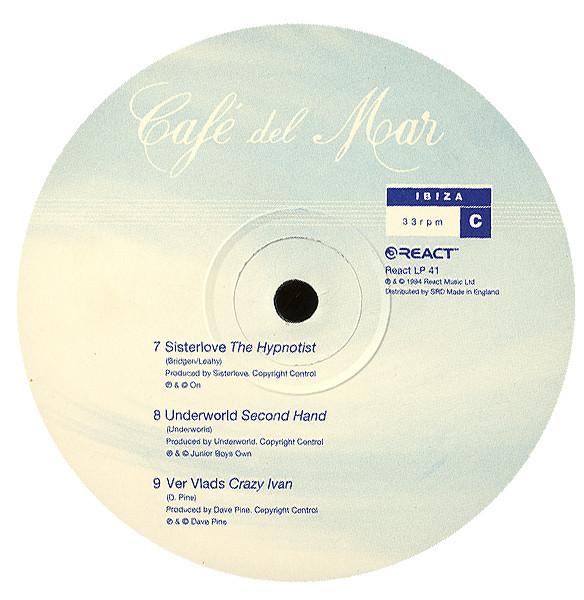 Various Artists - Cafe Del Mar Ibiza - Double Lp