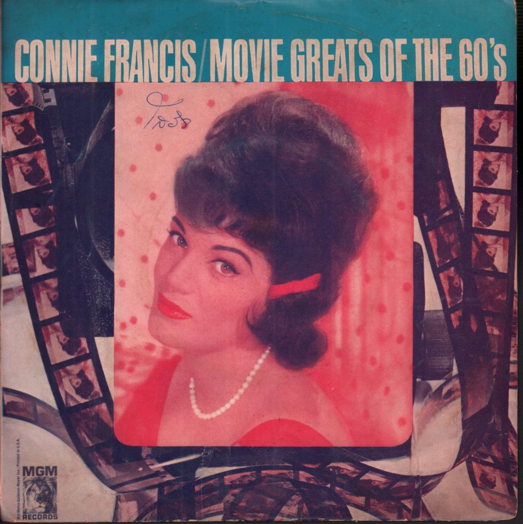 Connie Francis - movie greats of the 60's - 7 Inch