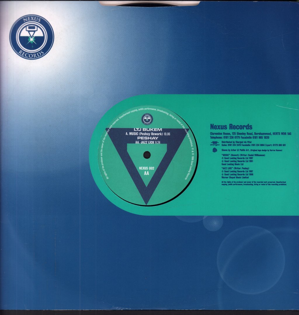 LTJ Bukem / Peshay - Music - 12 Inch