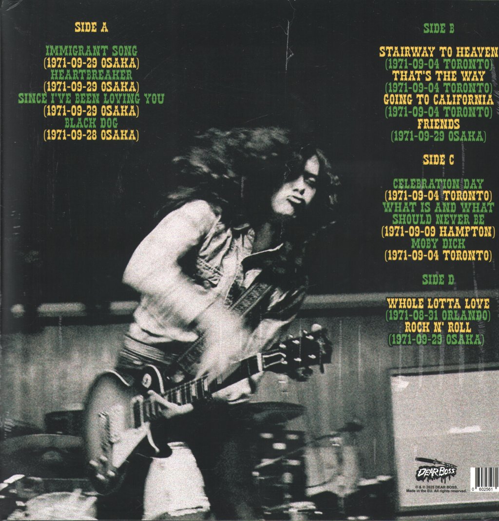 Led Zeppelin - Evolution Is Timing 1971 Radio Sessions - Double Lp
