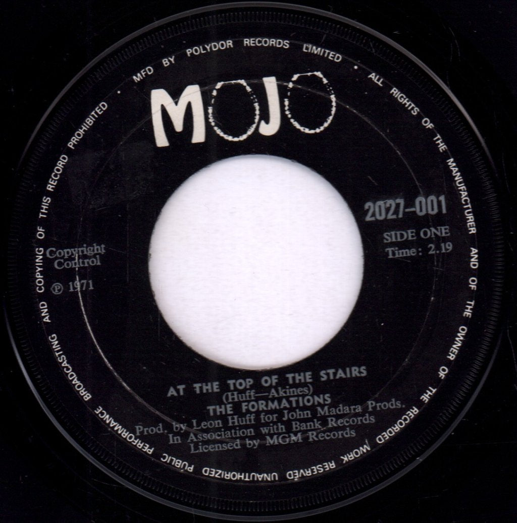Formations - At The Top Of The Stairs - 7 Inch