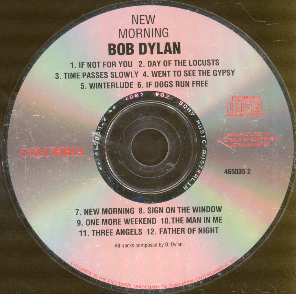 Bob Dylan - New Morning - Cd