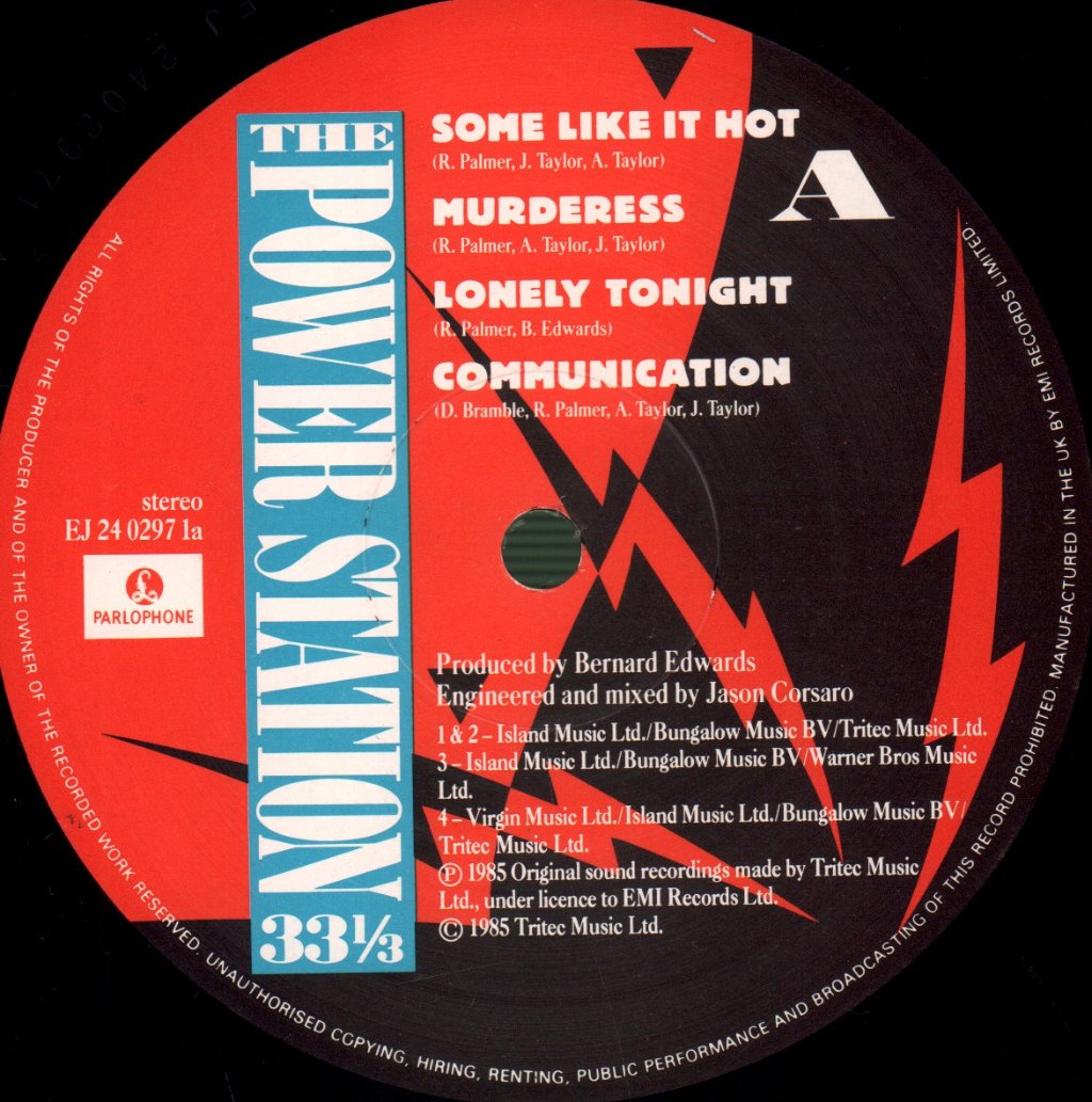 Power Station - Power Station - Lp