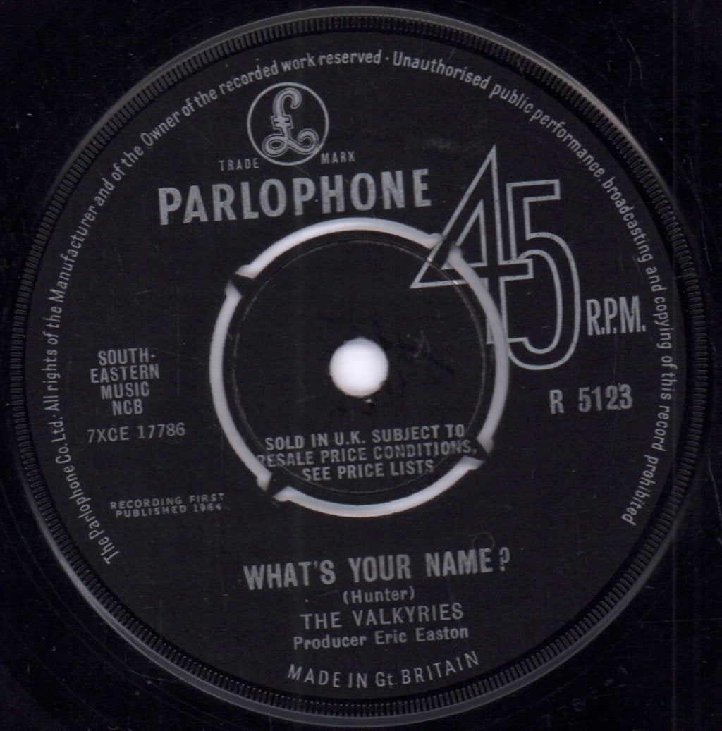 Valkyries - What's Your Name - 7 Inch