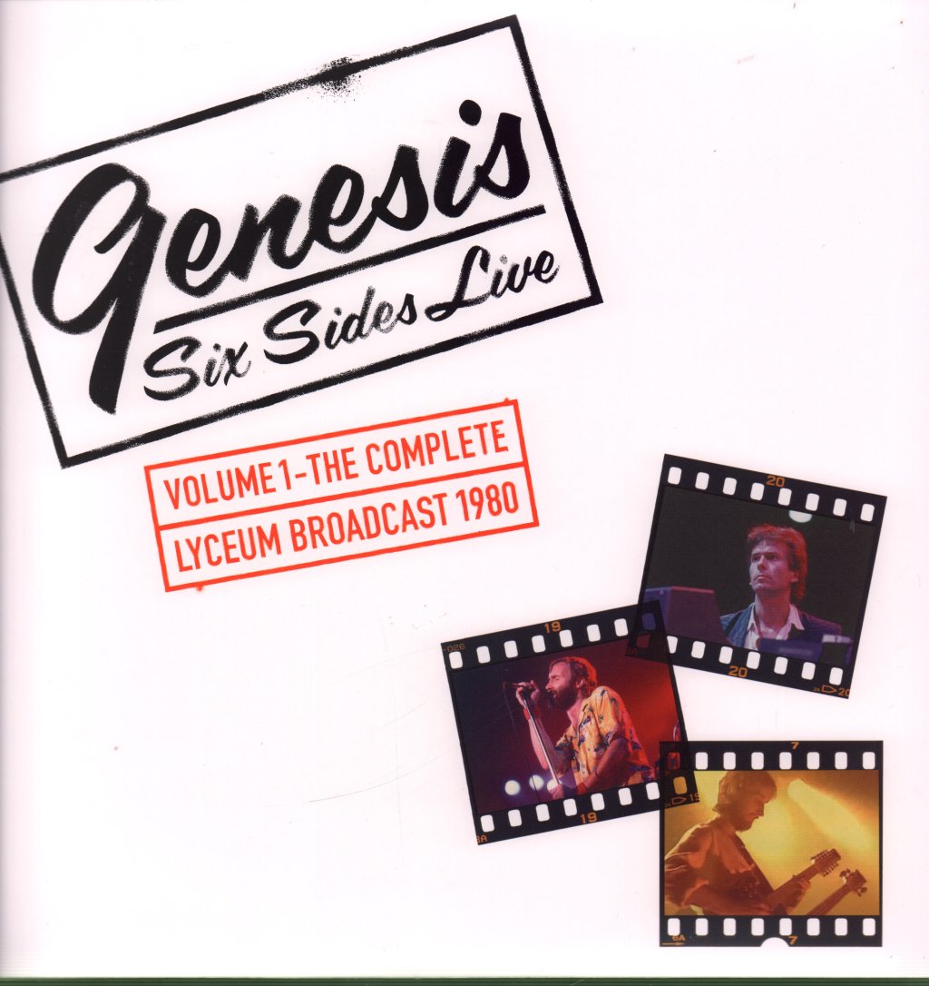 Genesis - Six Sides Live - Vol 1 The Complete Lyceum Broadcasts 1980 - Triple Lp