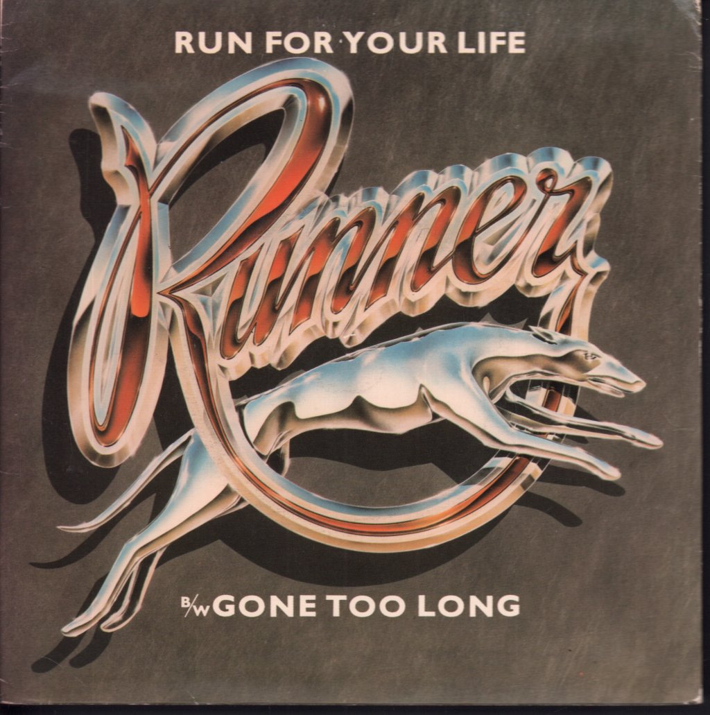 Runner - Run For Your Life - 7 Inch