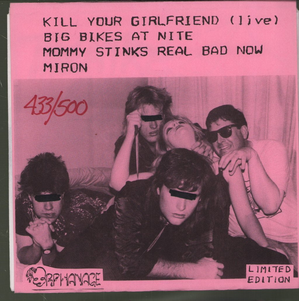 Theatre Of Ice - Kill Your Girlfriend - 7 Inch