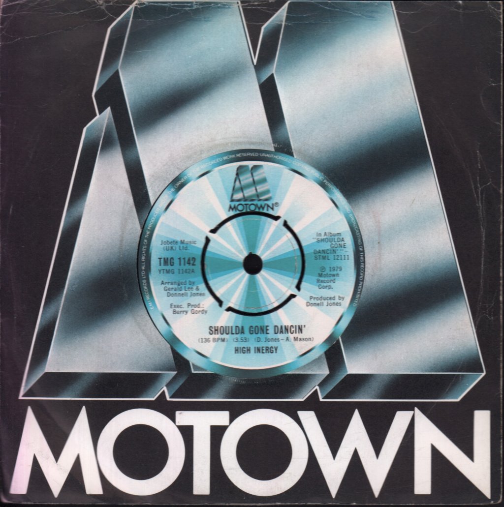 High Inergy - Shoulda Gone Dancin' - 7 Inch