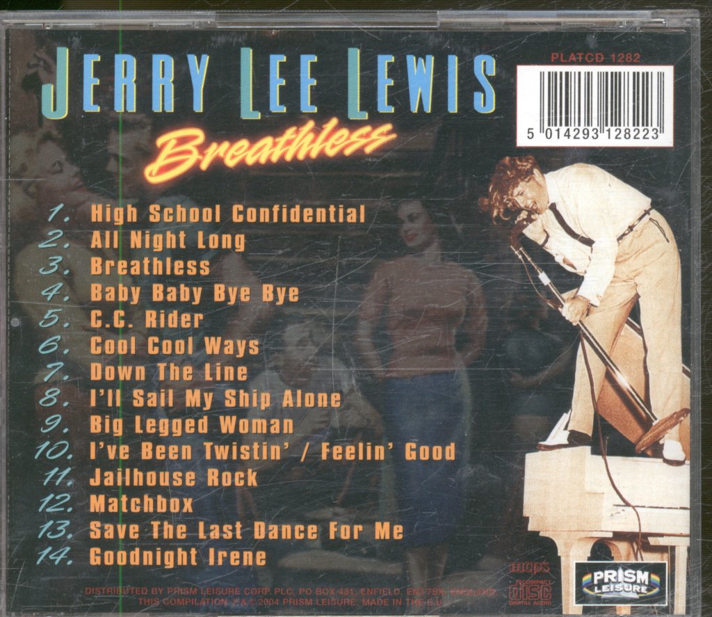 Jerry Lee Lewis - Breathless - Cd