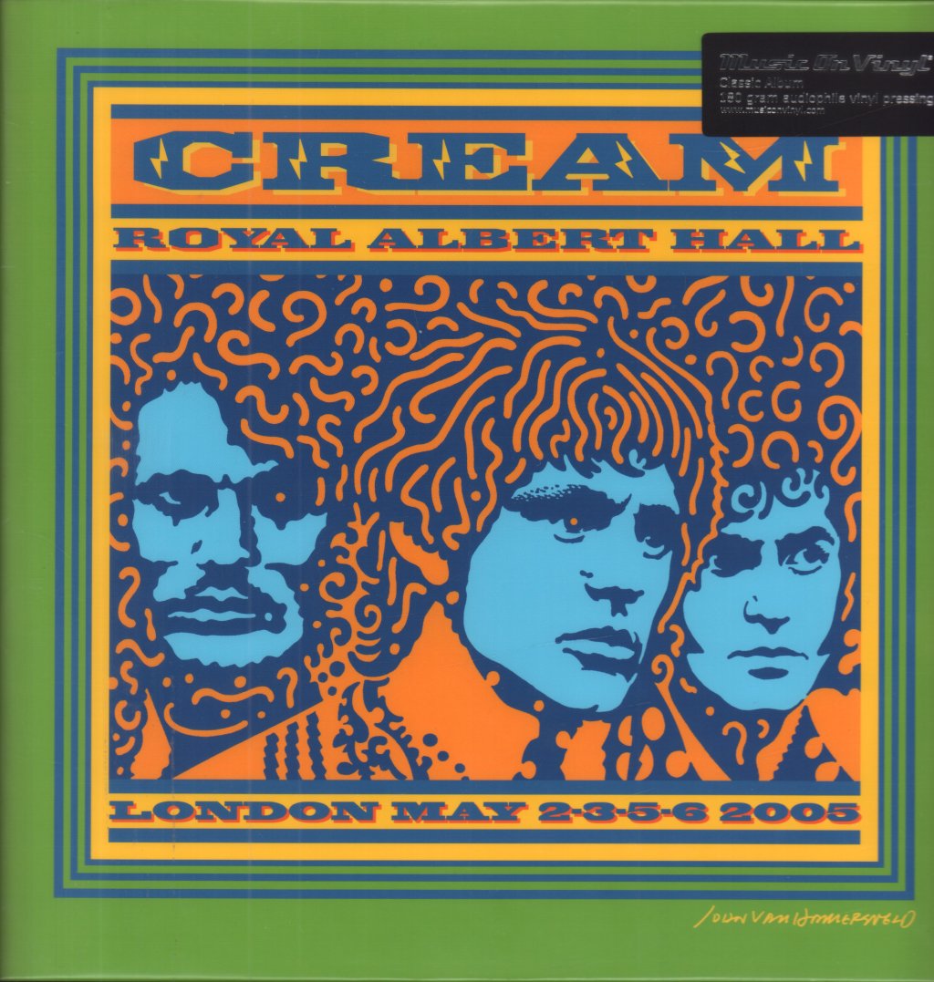 Cream - Royal Albert Hall - London - May 2-3-5-6 2005 - Triple Lp