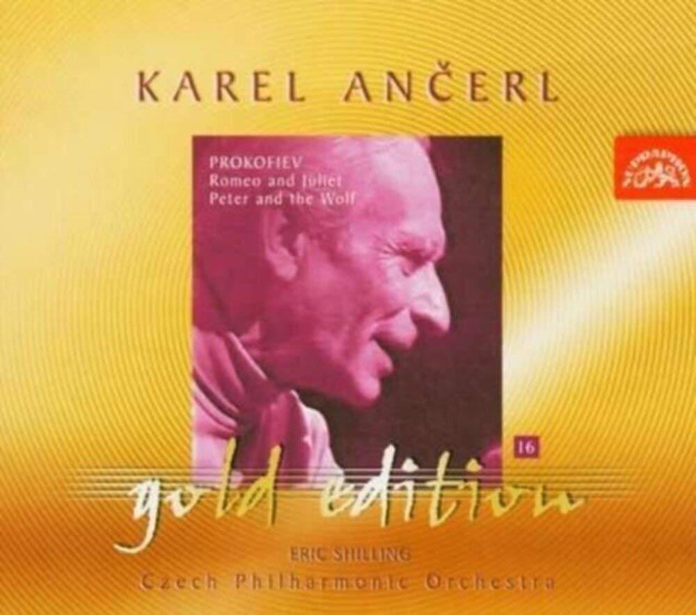 Czech Philharmonic Orchestra - Karel Ancerl Gold Edition Vol.16. Prokofiev - Romeo and Juliet - Peter & the Wolf. - Cd