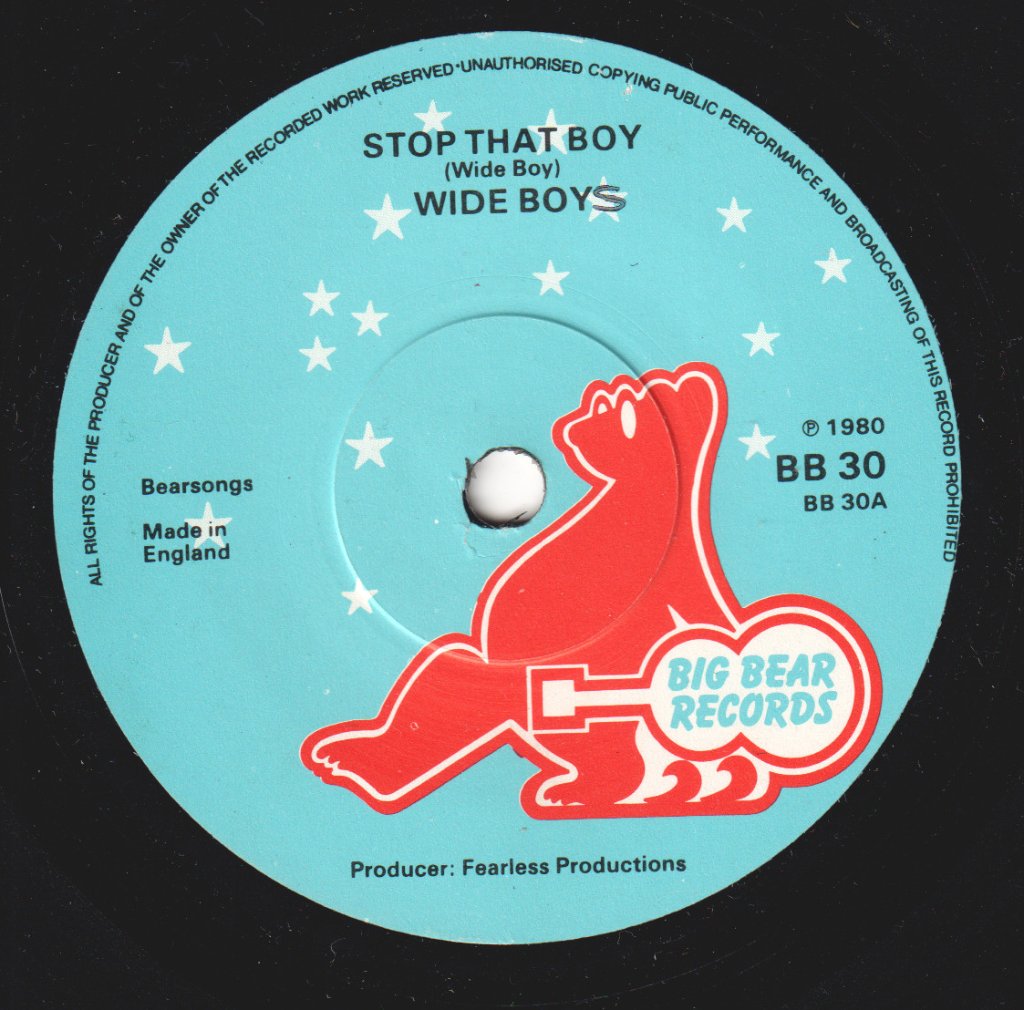 Wide Boy - Stop That Boy - 7 Inch