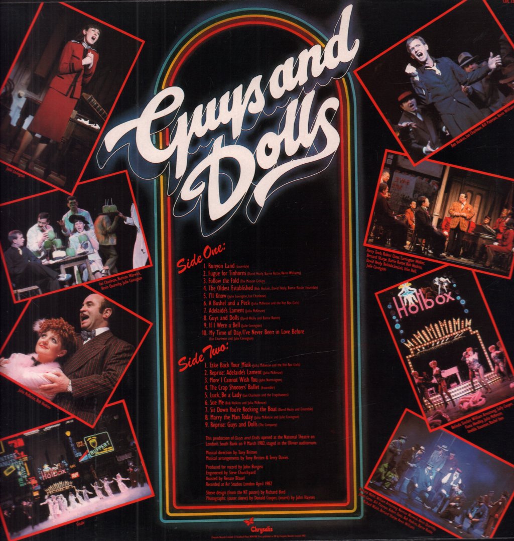 Guys And Dolls (Soundtrack) - Original National Theatre Cast In... - Lp