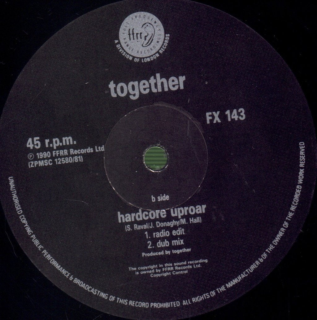 Together (Dance) - Hardcore Uproar - 12 Inch