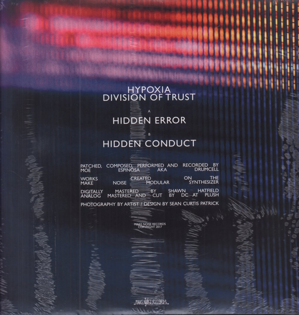 hypoxia - Division Of Trust - 12 Inch