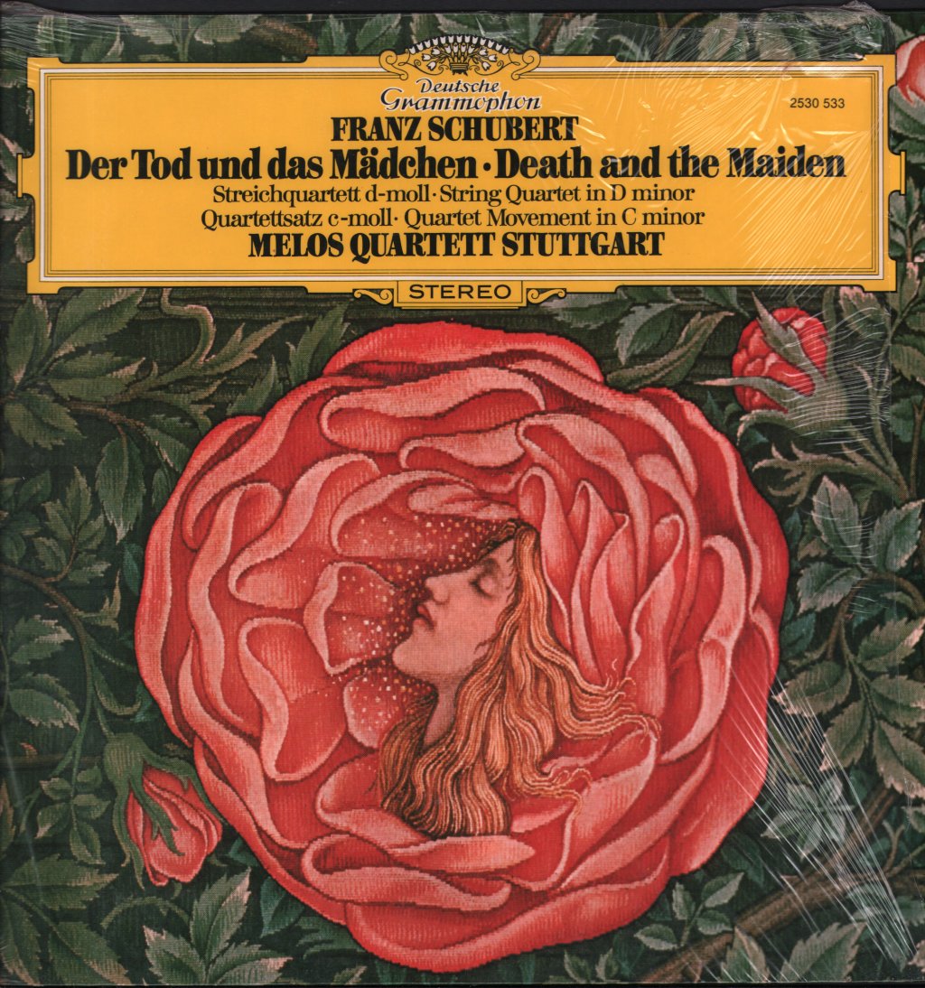 Melos Quartett Stuttgart - Franz Schubert - Der Tod Und Das Mädchen - Death And The Maiden - Lp