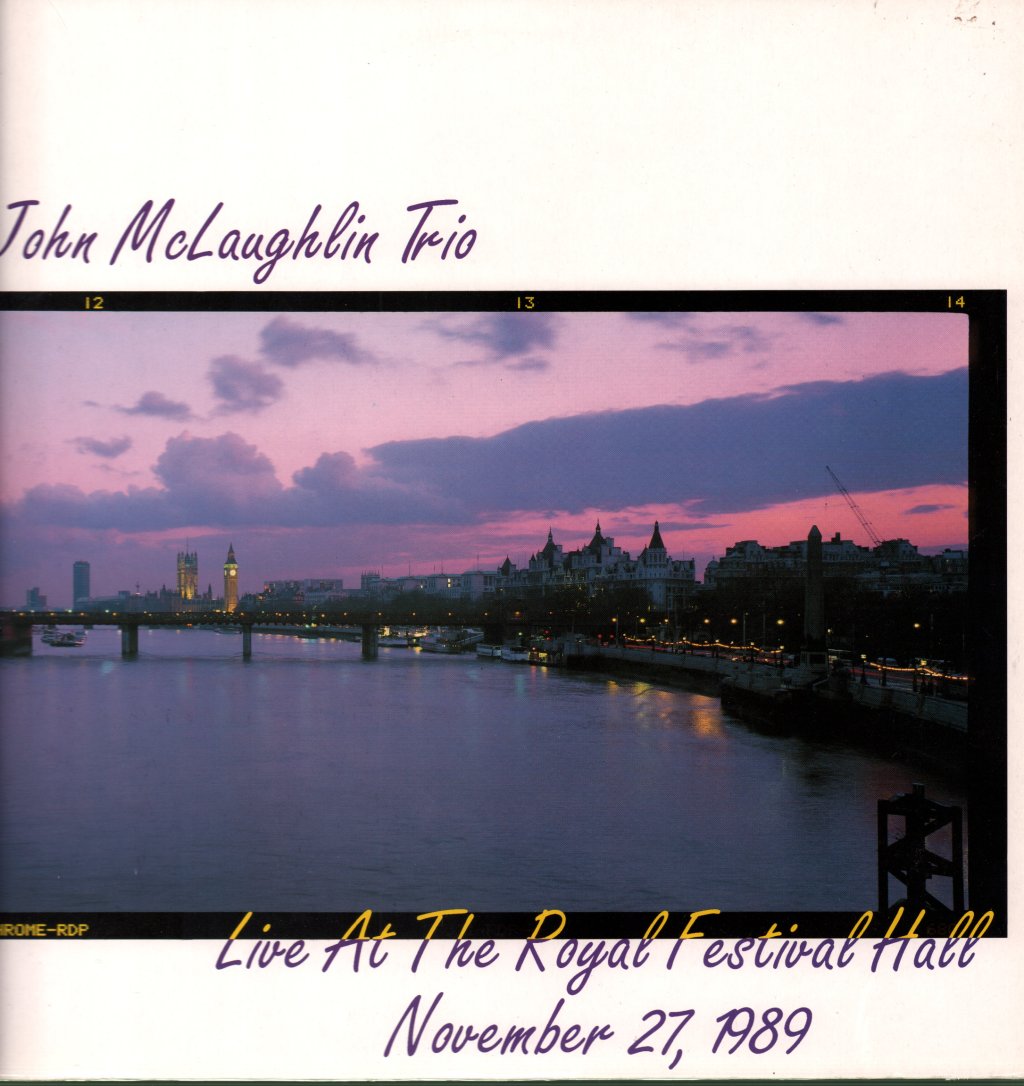 John Mclaughlin Trio - Live At The Royal Festival Hall - Lp