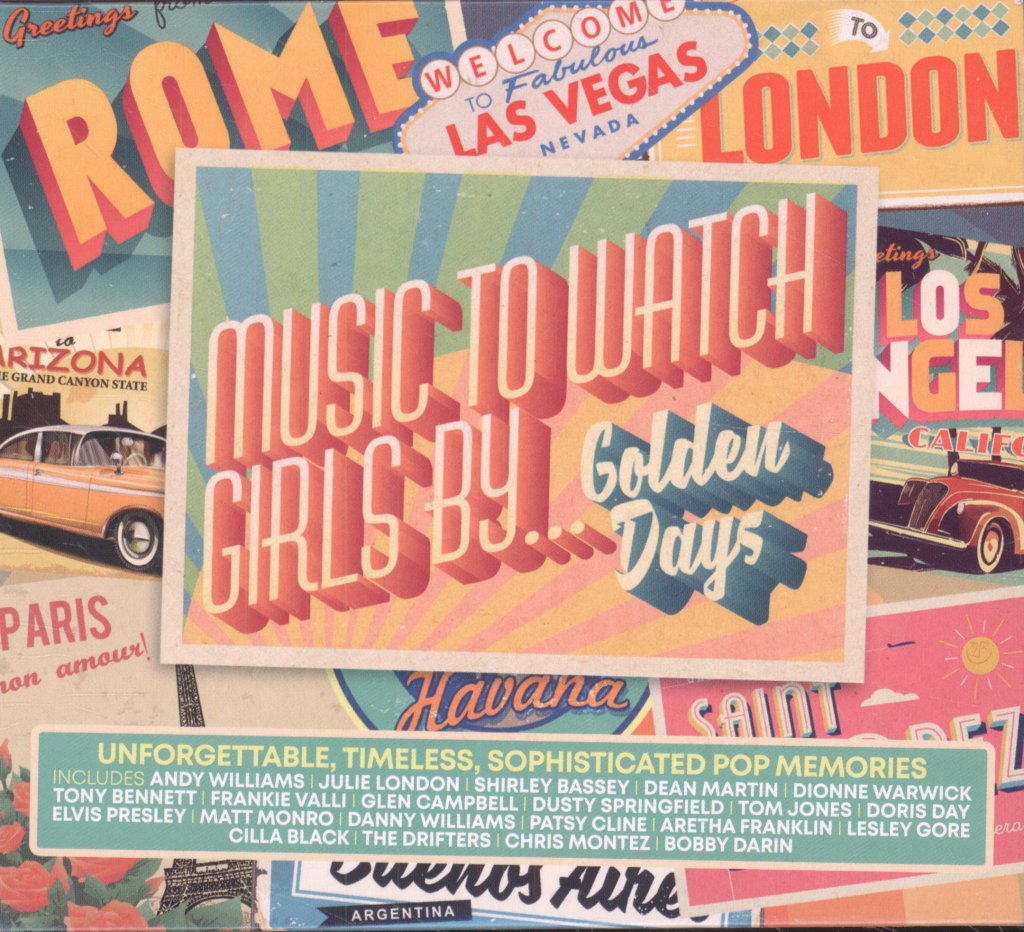Various Artists - Music To Watch Girls By...Golden Days - Triple Cd