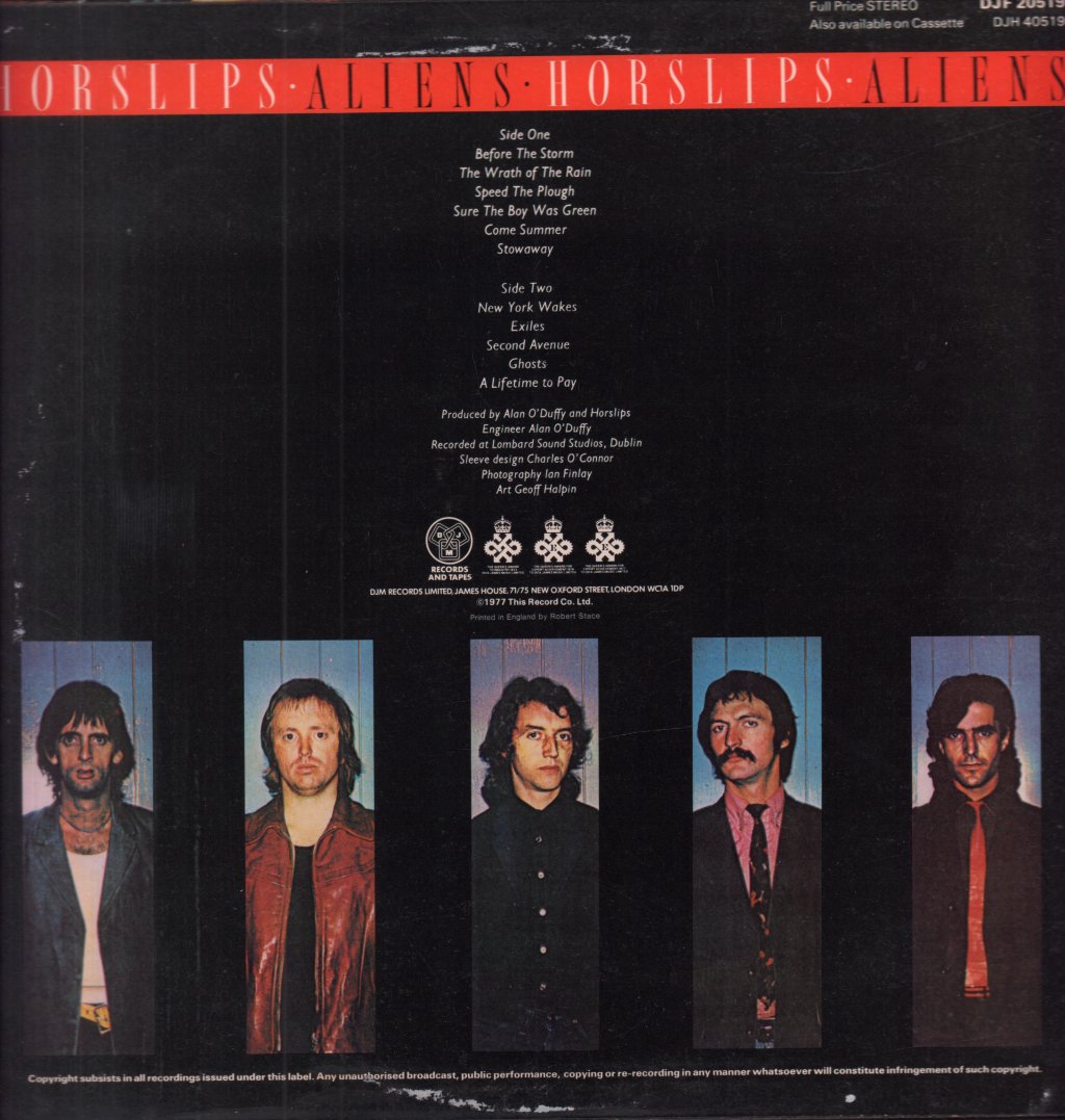 Horslips - Aliens - Lp