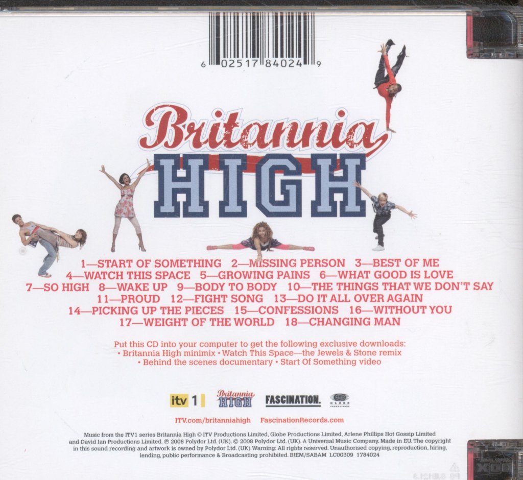 Britannia High - Britannia High - Cd