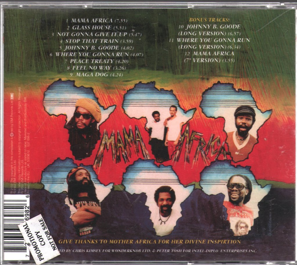 Peter Tosh - Mama Africa - Cd