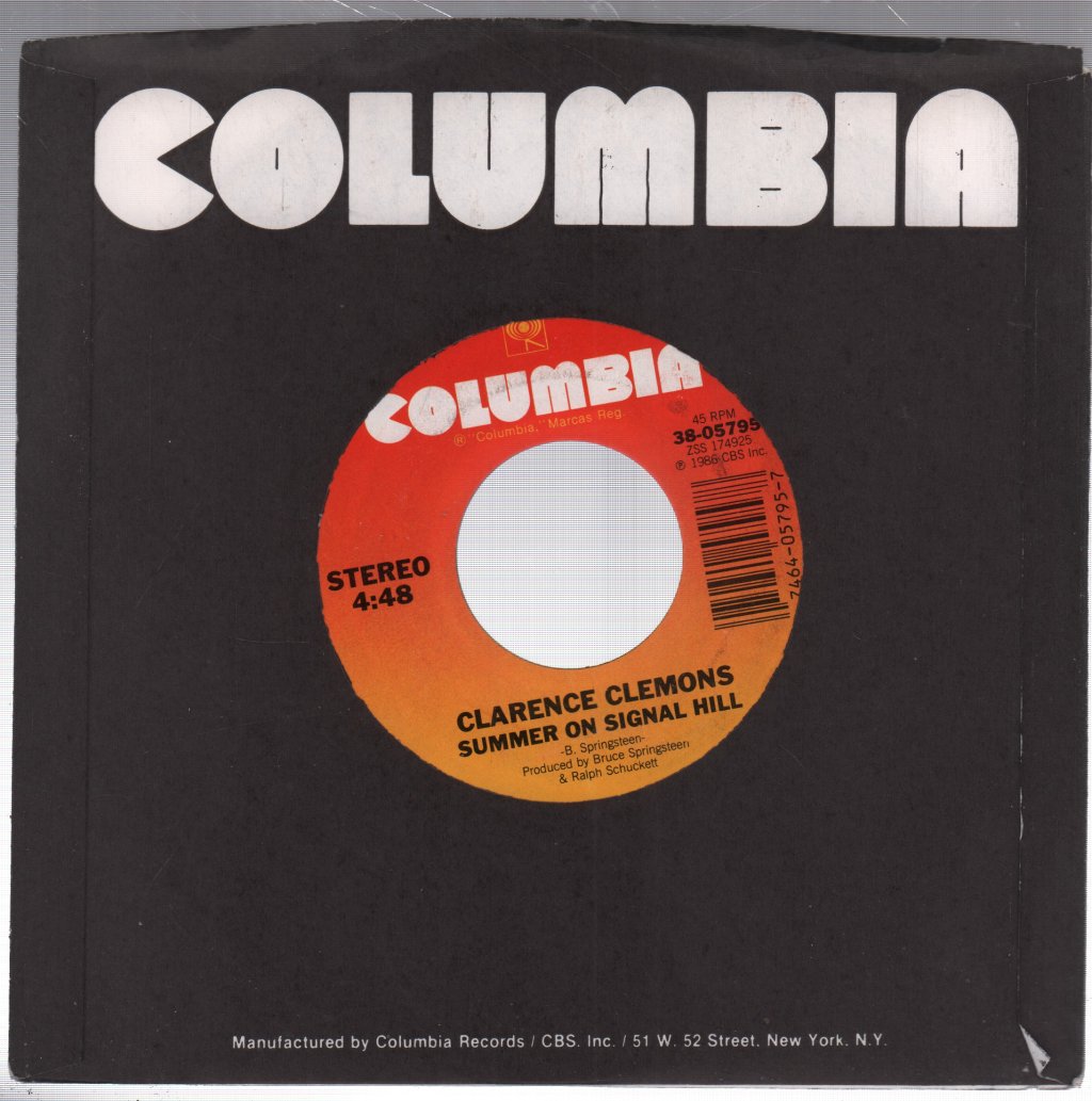 Clarence Clemons - I Wanna Be Your Hero - 7 Inch